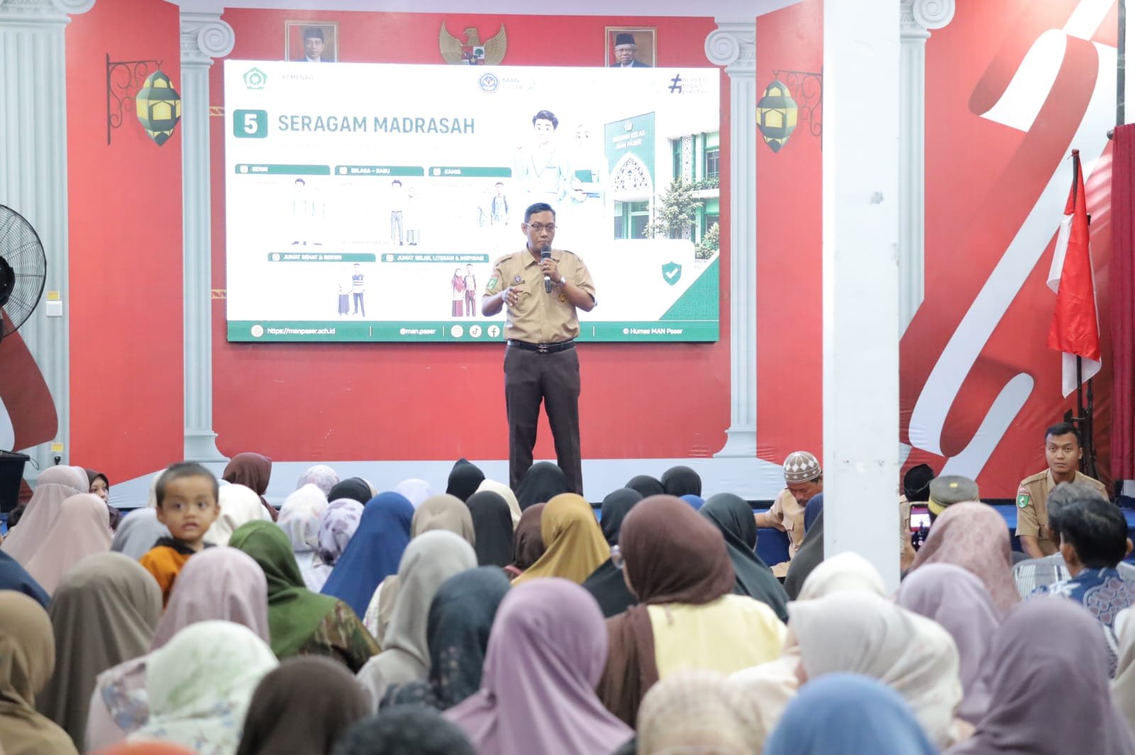 Perkuat Sinergi Pendidikan, MAN Paser Gelar Rapat Koordinasi Bersama Orang Tua/Wali Murid Kelas X